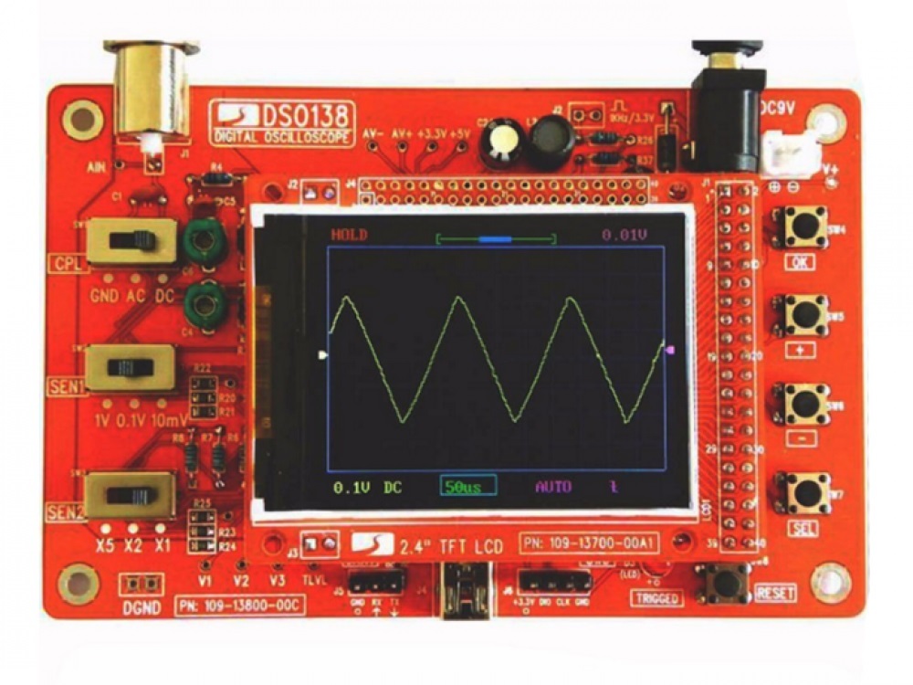 DSO138 Digital Oscilloscope DIY Kit