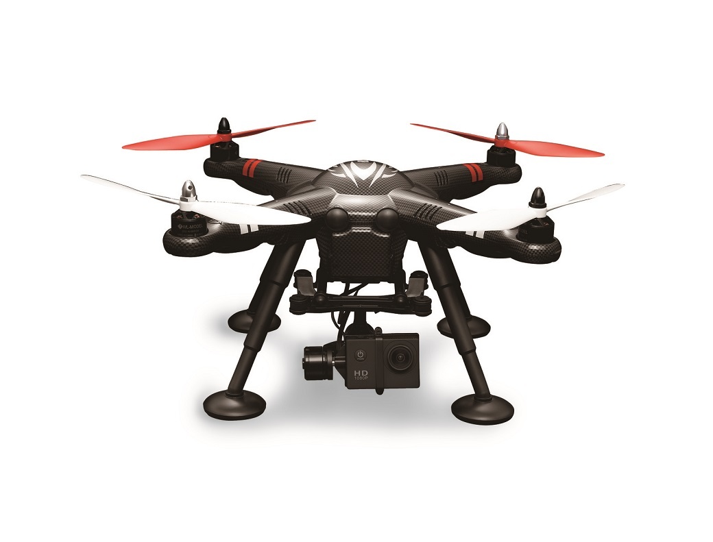 RC GPS Quadcopter Drone with 2Axis Gimbal Mount and 1296P Action Camera XK Dete