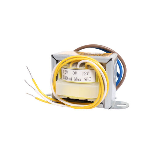 24V / 240V 150mA Centre Tapped EI Core Transformer