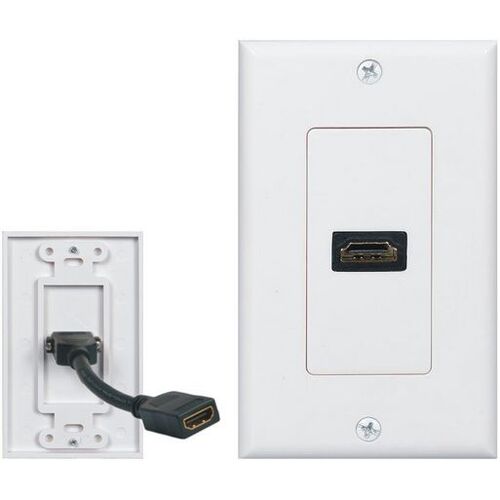 Single HDMI Wall Plate Socket