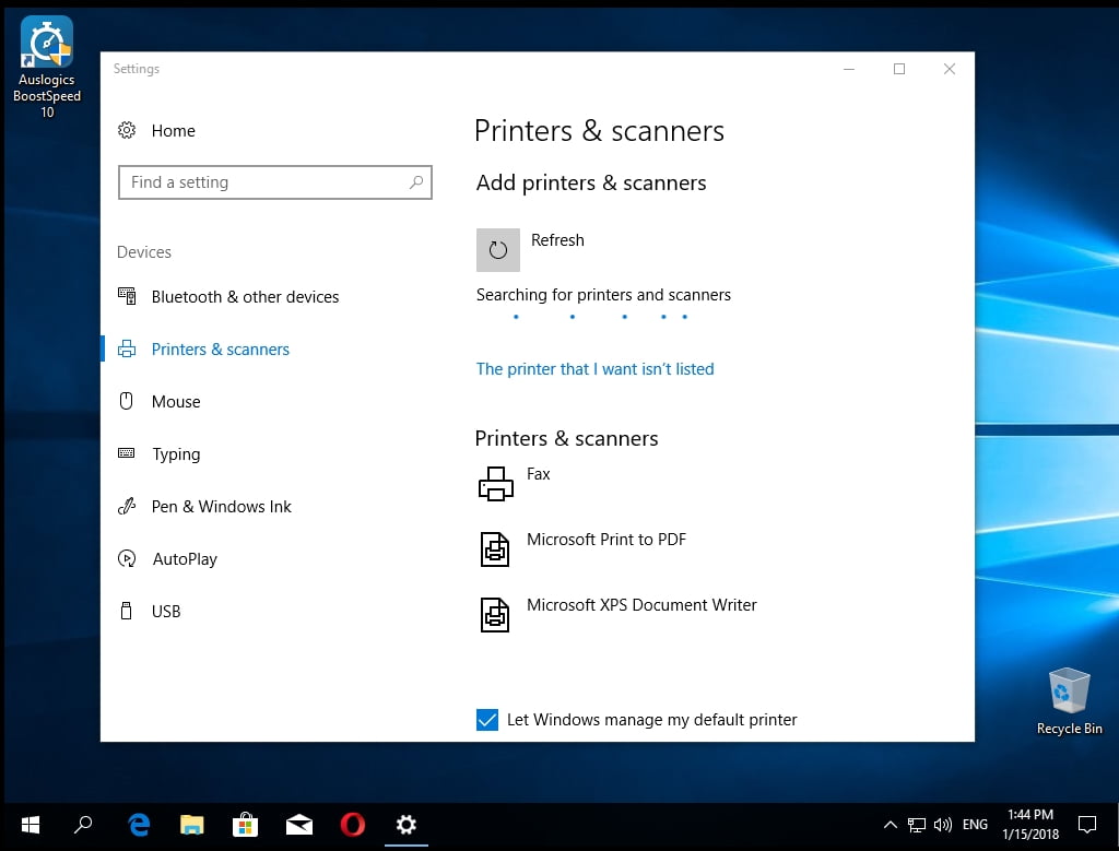 Printer issues after Windows 10 Fall Creators Update — Auslogics Blog