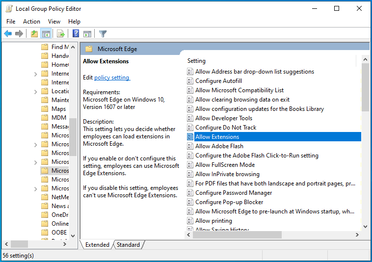 How to block installation of Edge extensions by other users? — Auslogics Blog