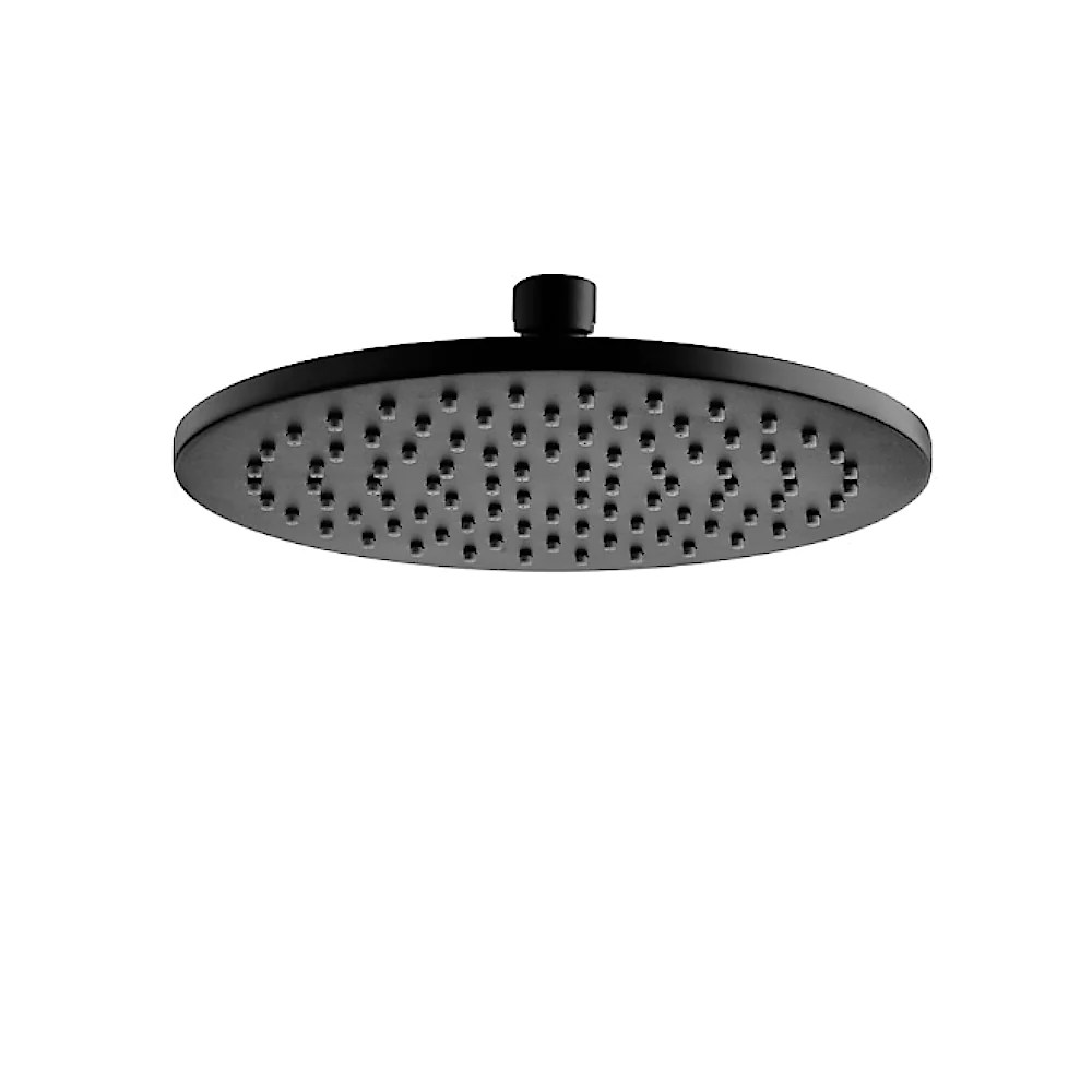 Buy Cora Overhead Shower 200mm Matt Black Online AUSLux