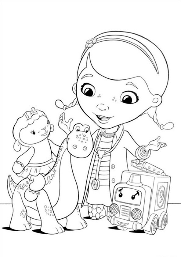 docmcstuffins_110 Ausmalbild