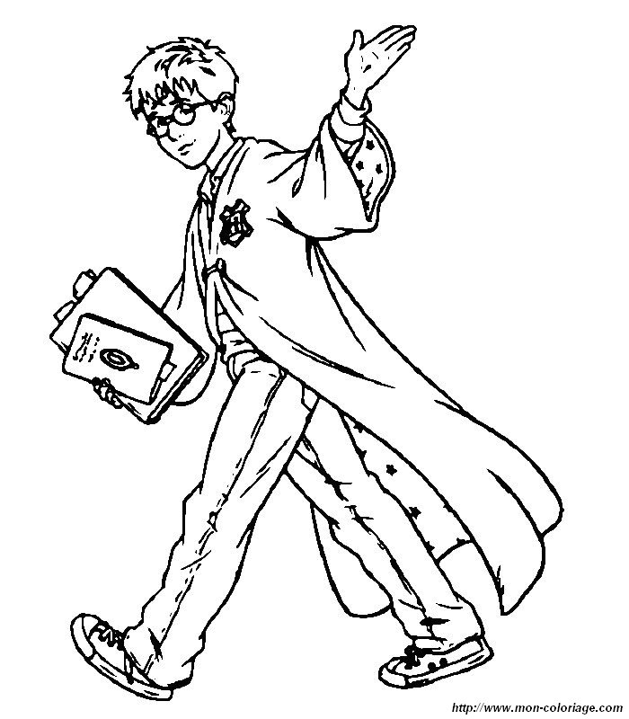 Ausmalbilder Harry Potter, bild 004