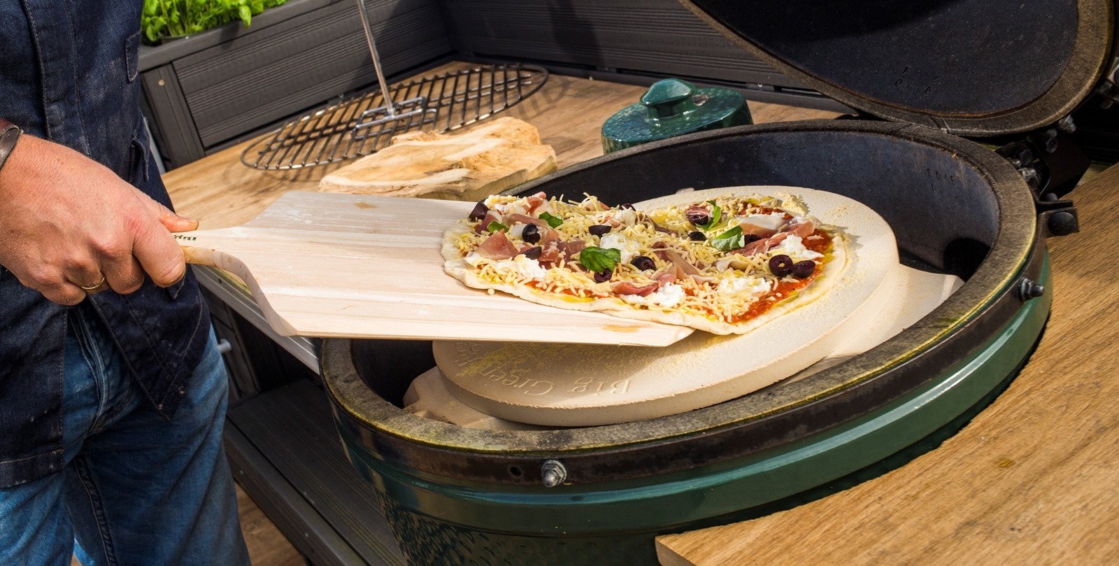 BGE Pizza & Baking Stone L Big Green Egg