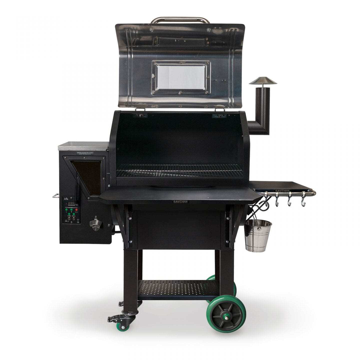 GMG Ledge Prime Wifi Pellet Grill SS Hood (DB) Green Mountain Grills