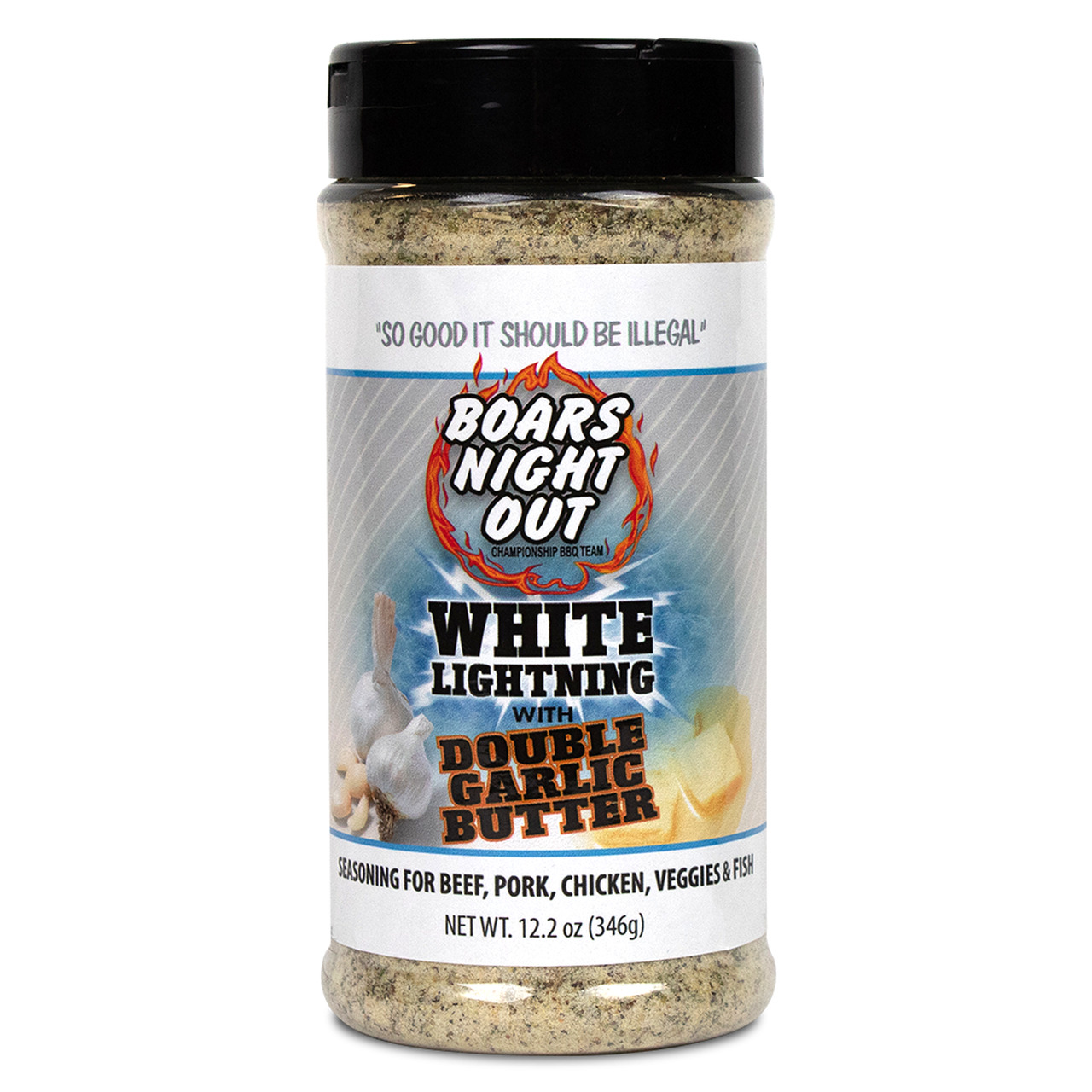 Boars Night Out White Lightning Double garlic butter Rub Boars night out