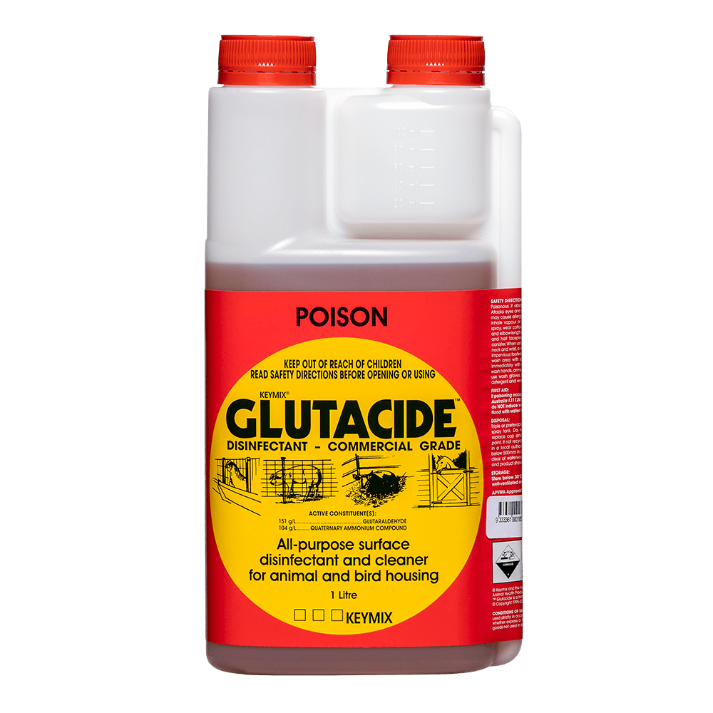 IAH Glutacide Commercial Grade Disinfectant 1L