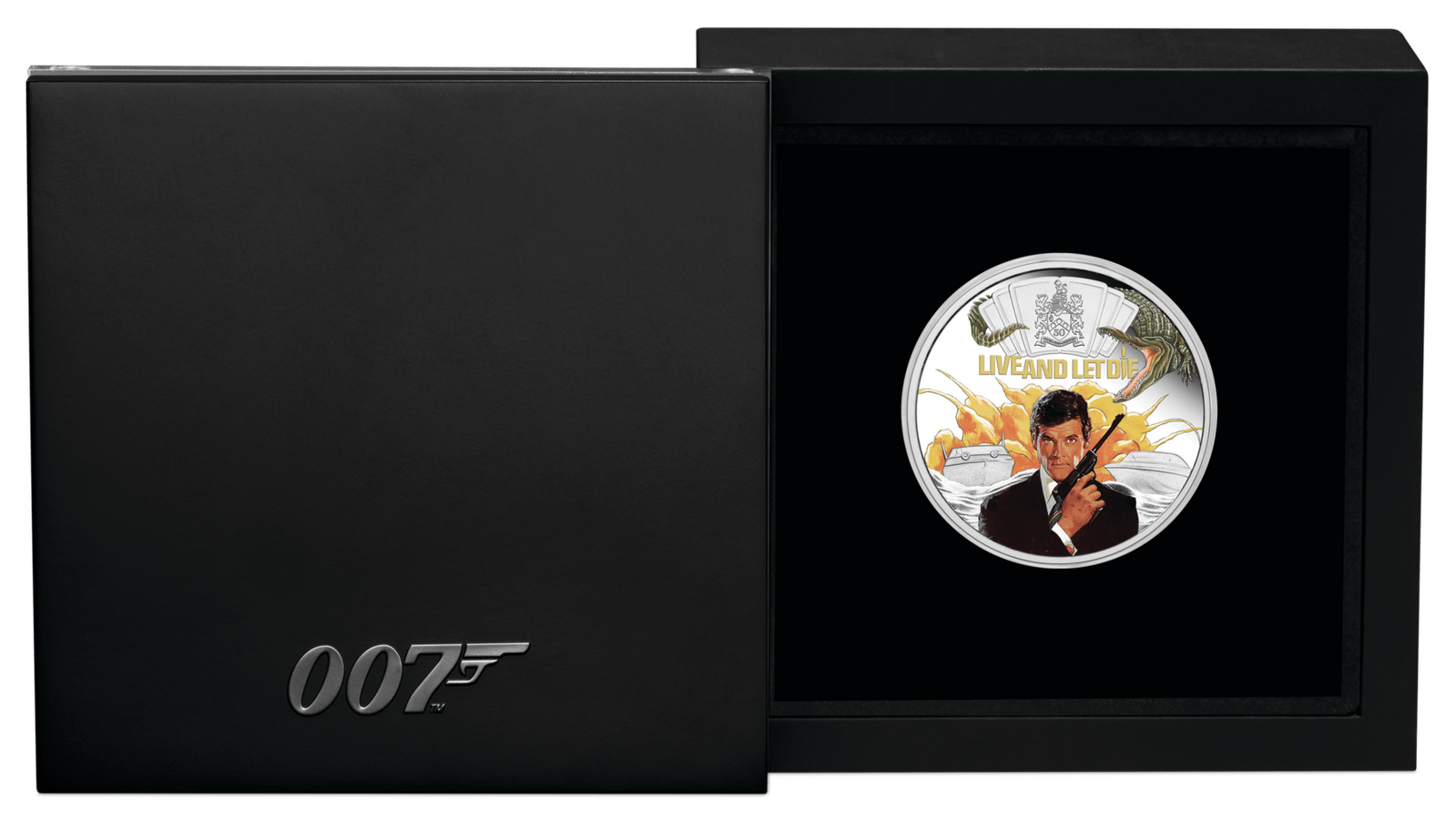 2023 James Bond Live and Let Die 50th Anniversary 1oz Silver Proof