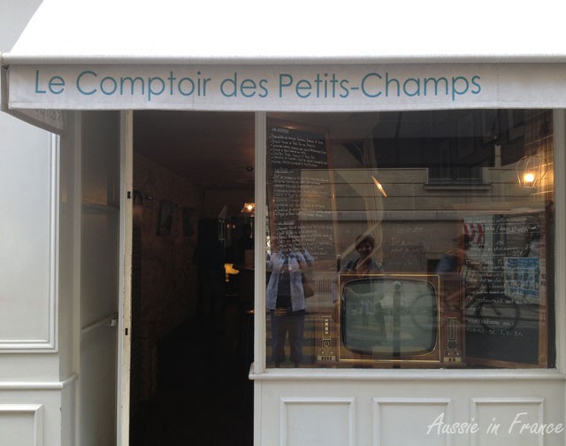 Le Comptoir des Petits Champs a new restaurant experience in the 1st