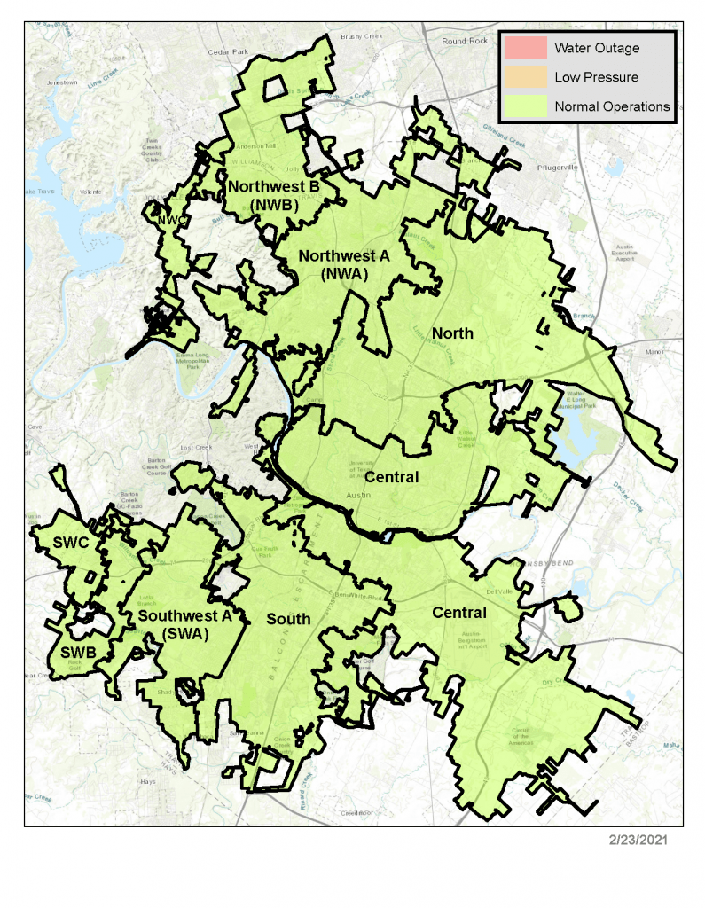 Austin Water Utility Gis Winter Weather After Action Report And Resources | Austintexas.gov