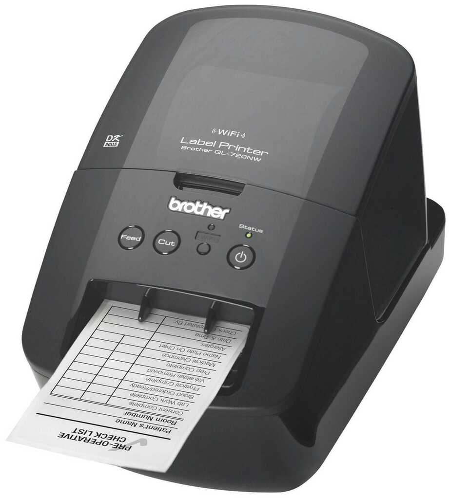 Buy Brother QL720NW Label Printer USB WiFi LAN Serial ACT