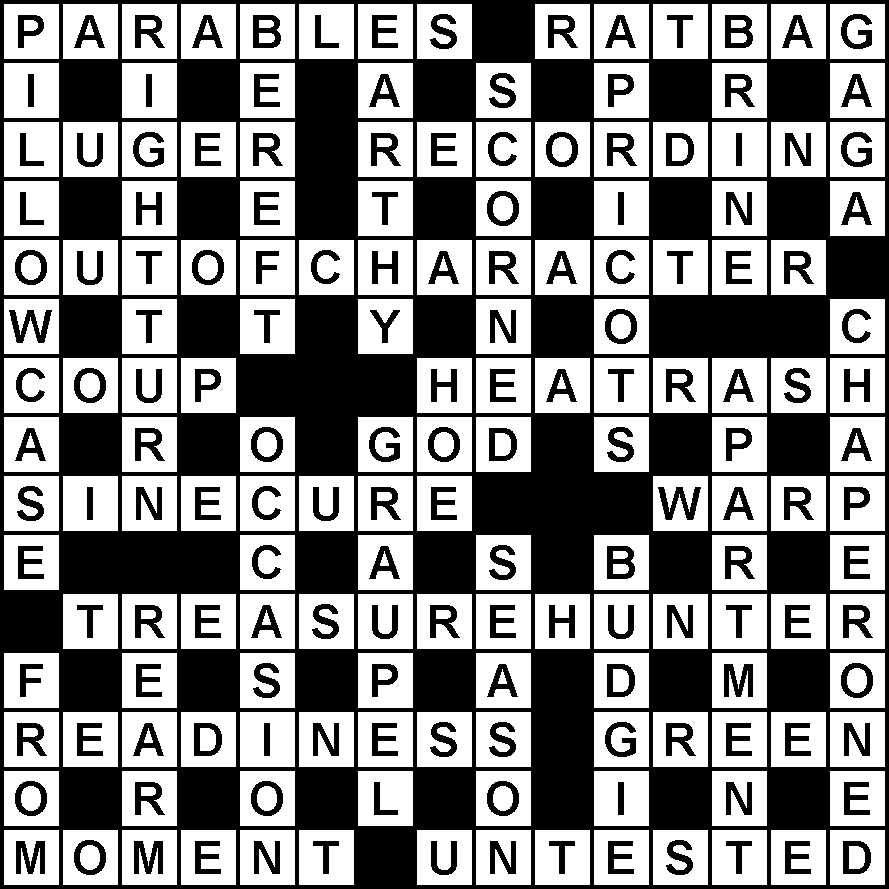 Australian Crosswords unpuzzled