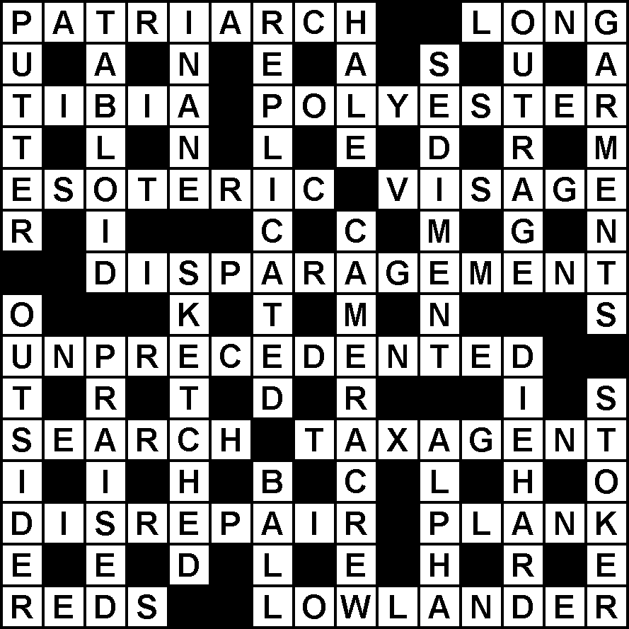 Australian Crosswords unpuzzled