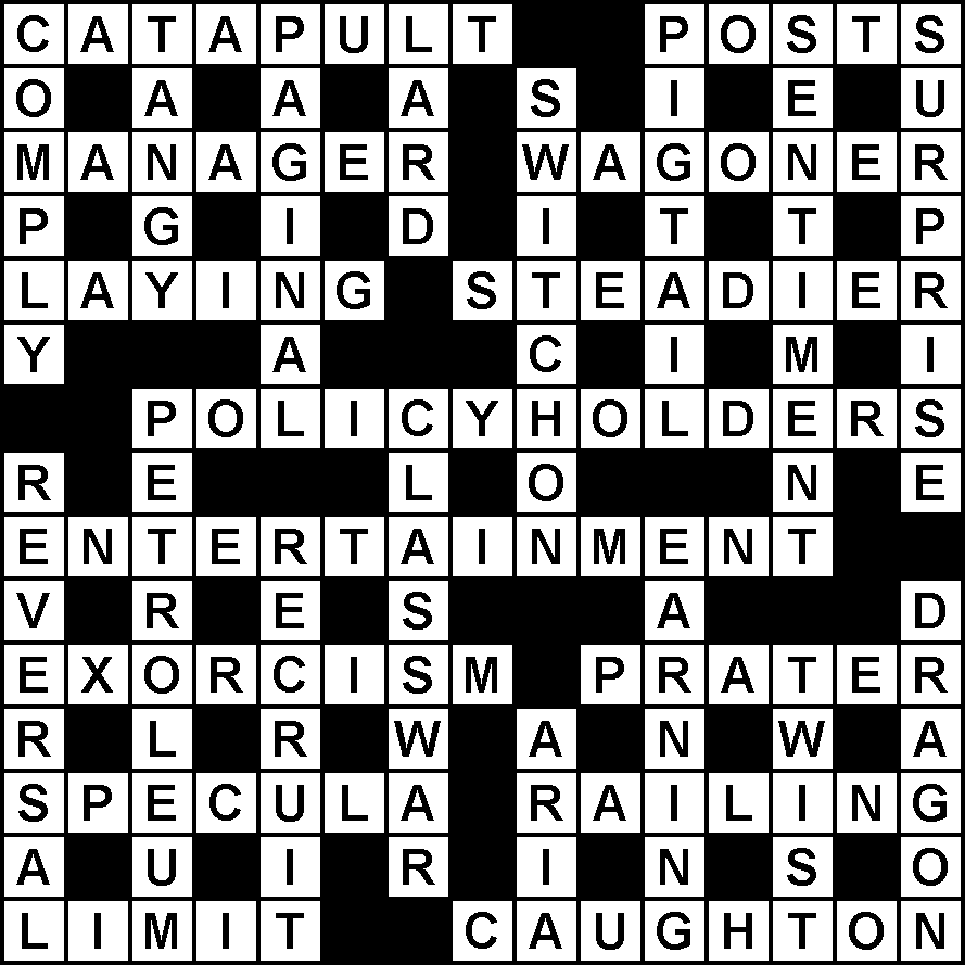 The Stickler Weekly 258 Solution Australian Crosswords