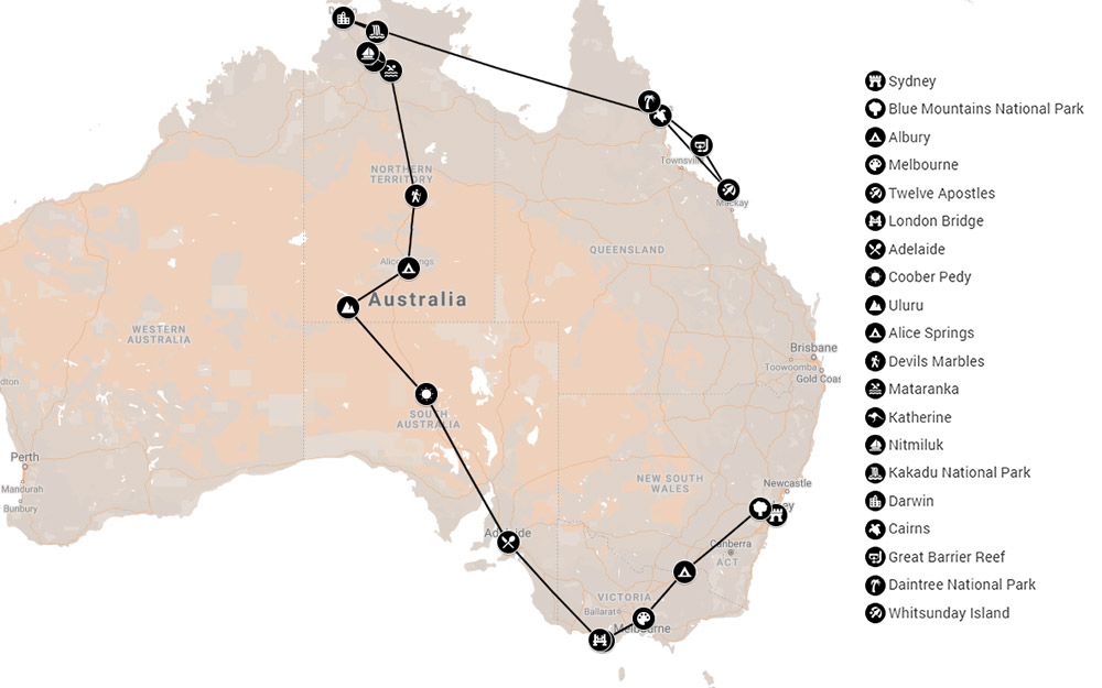 Camperroute Australië In Een Maand | Alle Tips, Reviews En Reizen Vind Je Op Australie.nl