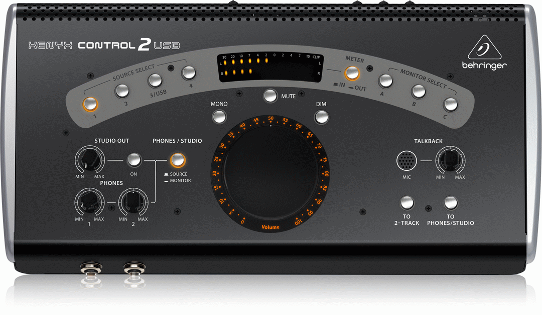The Behringer XENYX CONTROL2USB Studio Control