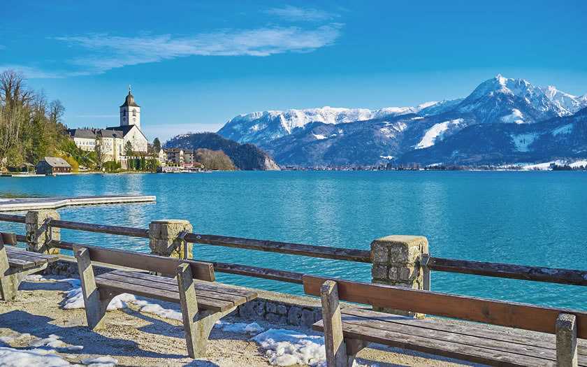 Wolfgangsee Lake Wolfgang Austria Direct