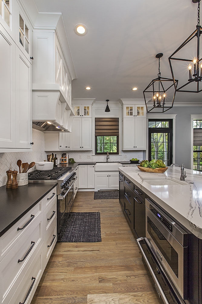"Home of the Year" Farmhouse Kitchen Authentic Kitchen & Design