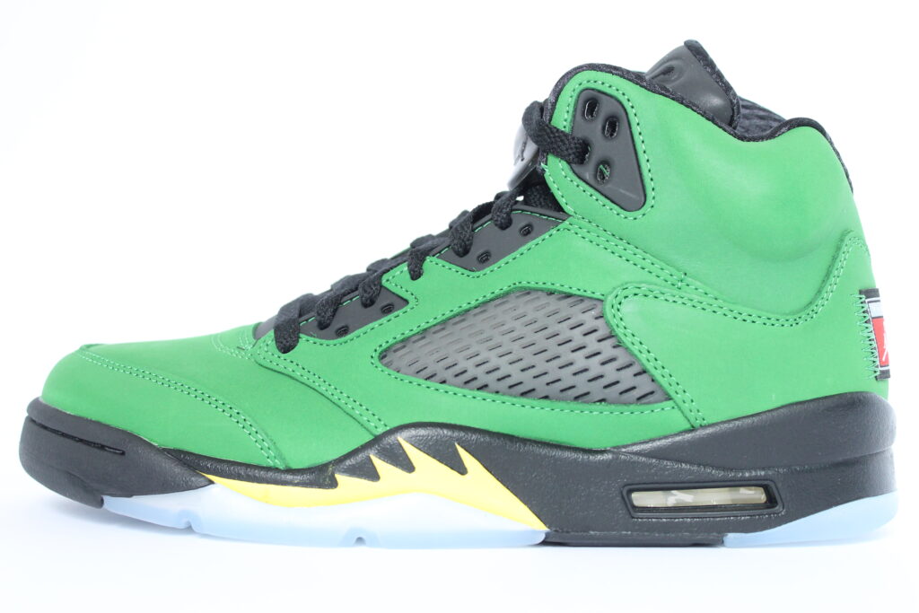 AuthentKicks Air Jordan 5 Retro Apple Green ‘Oregon’