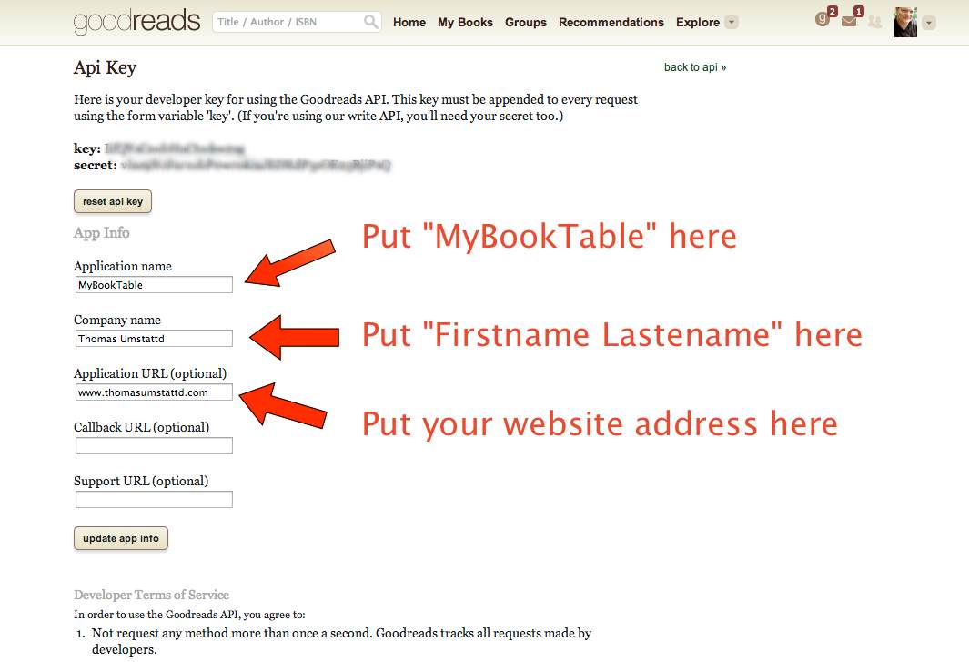 How to Add GoodReads Book Reviews to MyBookTable Author Media