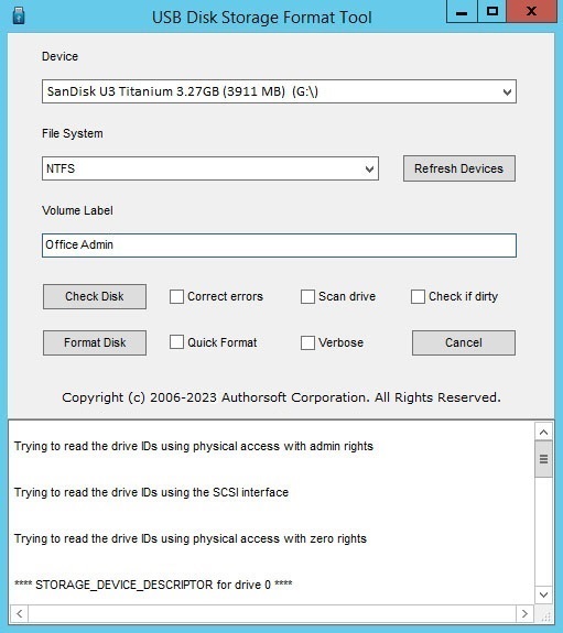 Usb Format Tool softwarelasopa