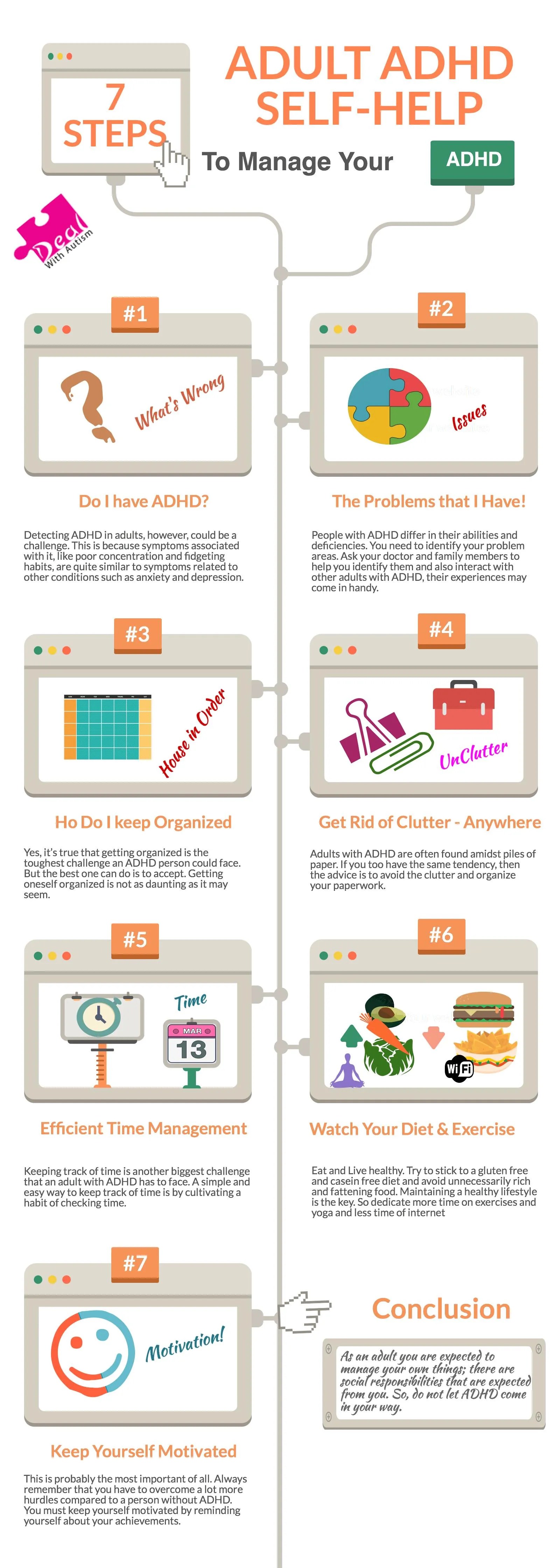 7 Steps to Manage ADHD Symptoms in Adults