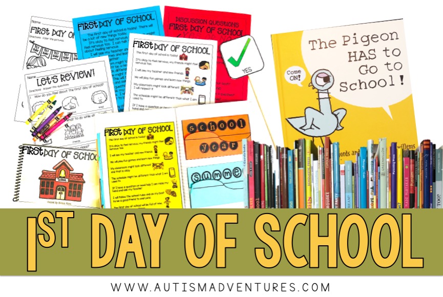 First Day Of School Activities For Special Education Class School Walls