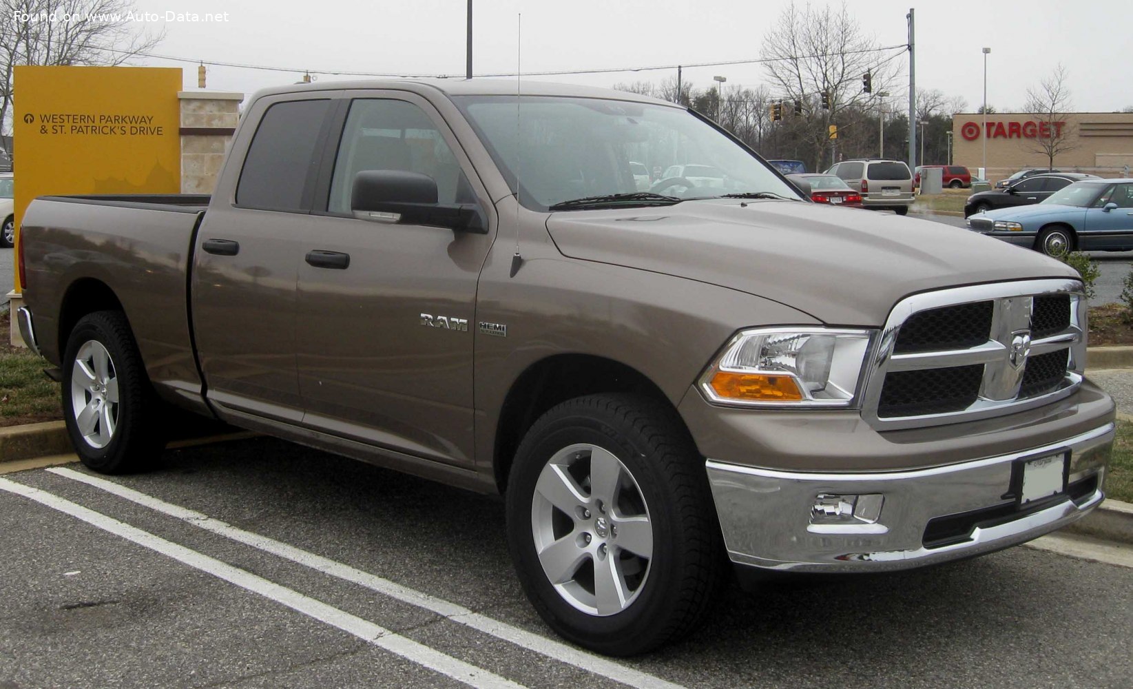 2010 RAM 1500 Quad Cab I Τεχνικά Χαρακτηριστικά, Κατανάλωση καυσίμου