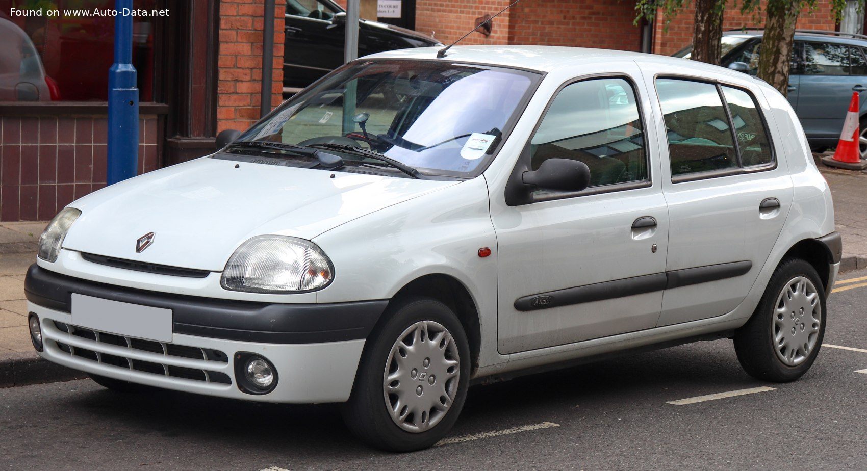 1999 Renault Clio Ii 1.2 I 16V (75 Hp) | Technical Specs, Data, Fuel Consumption, Dimensions