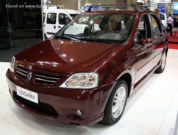 2004 Renault Logan 1.6 I (90 Hp) | Technical Specs, Data, Fuel Consumption, Dimensions