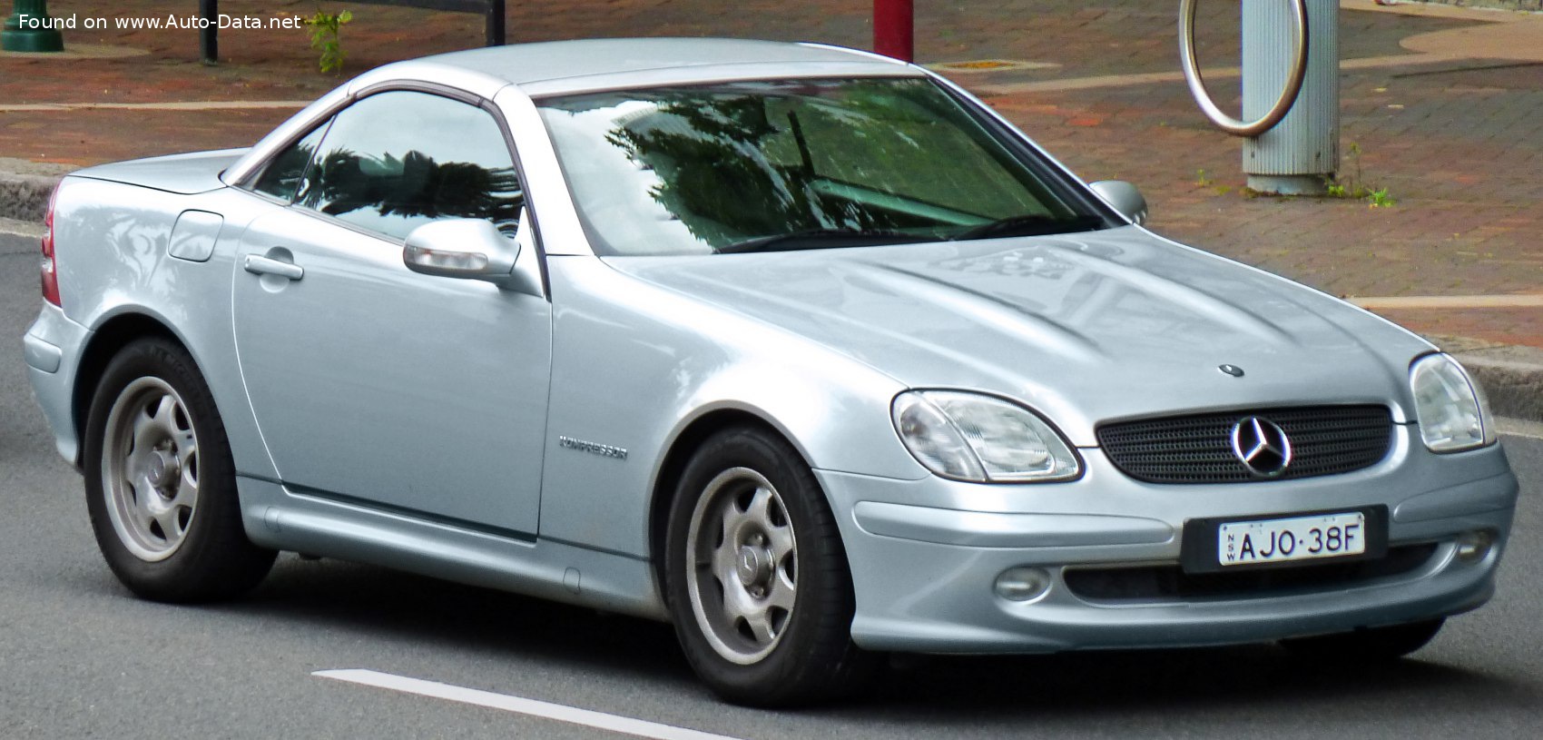 1996 Mercedes-Benz Slk (R170) Slk 200 (136 Hp) | Technical Specs, Data, Fuel Consumption, Dimensions
