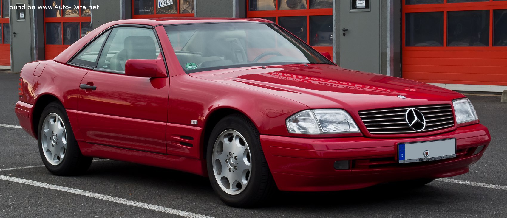 1995 MercedesBenz SL (R129, facelift 1995) SL 280 (193 Hp) 5 Automatic