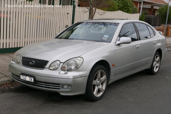 2000 Lexus Gs Ii (Facelift 2000) 300 (220 Hp) Automatic | Technical Specs, Data, Fuel Consumption, Dimensions