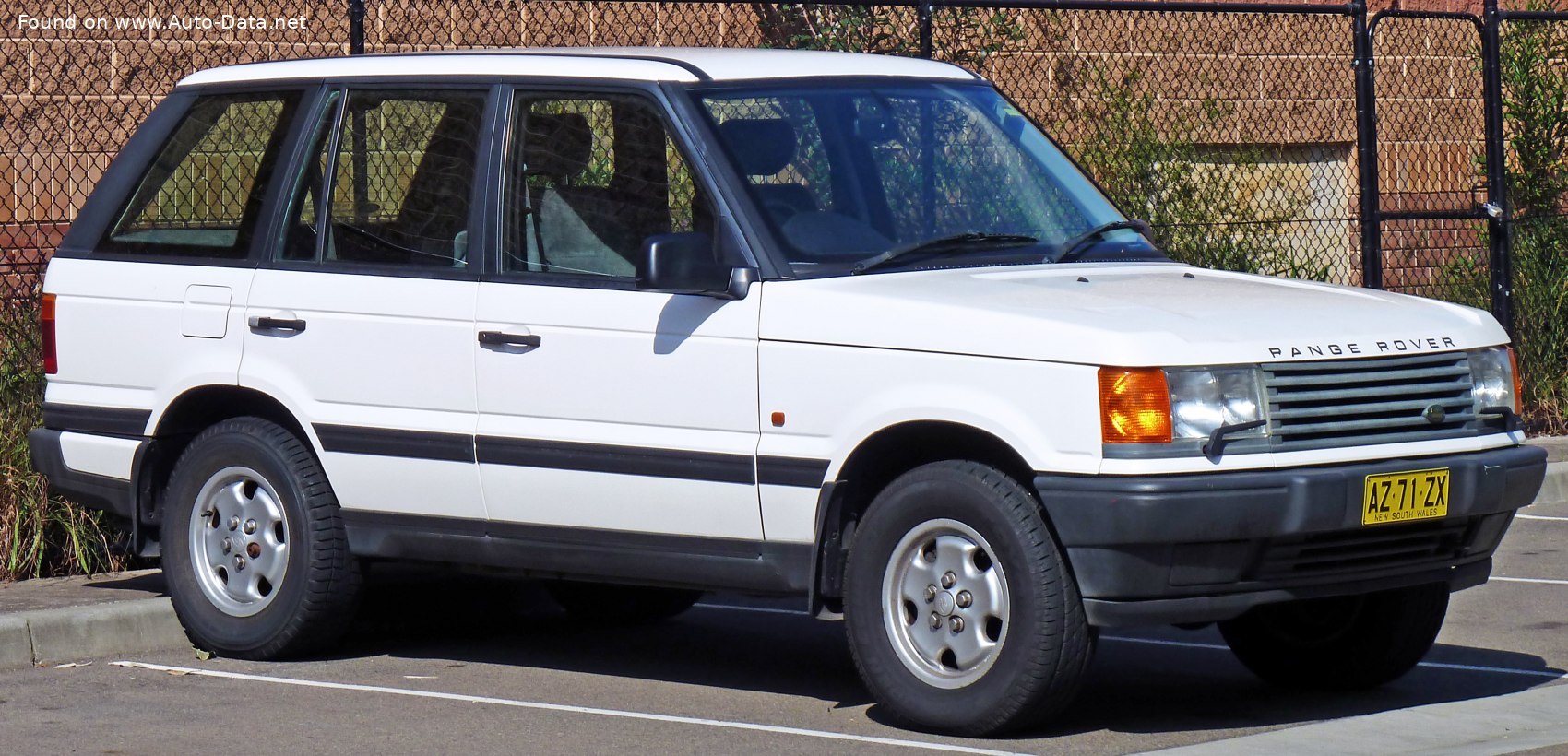 1994 Land Rover Range Rover Ii 4.6 V8 Hse (224 Hp) | Technical Specs, Data, Fuel Consumption, Dimensions