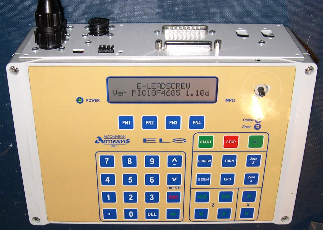 Electronic Lead Screw Main Page