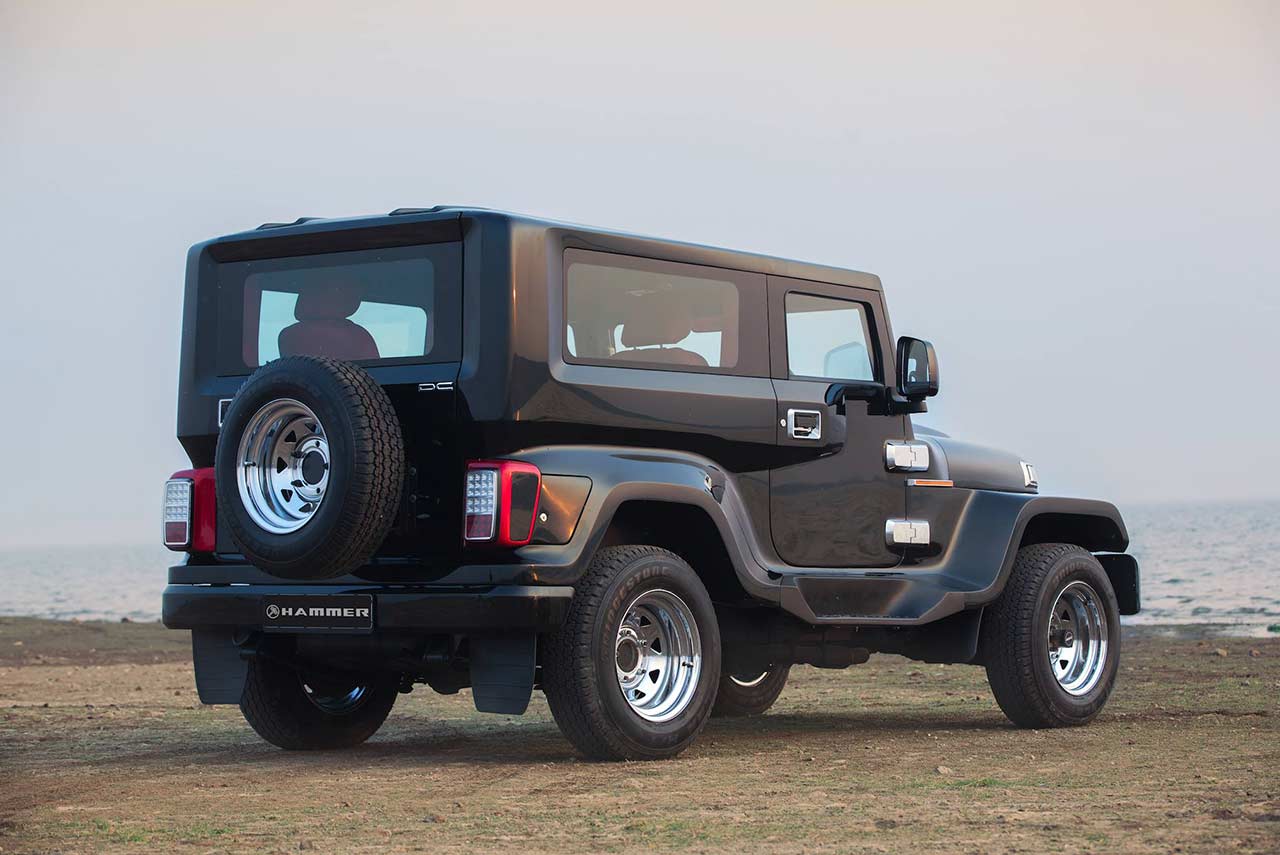 DC Design Hammer A modified Mahindra Thar AUTOBICS