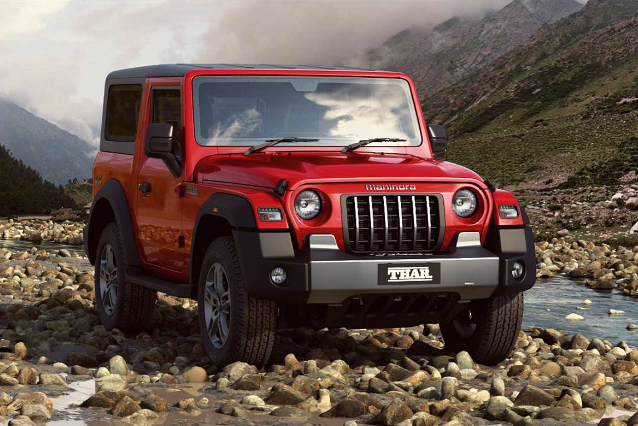 Mahindra Thar Red Rage 2020 AUTOBICS