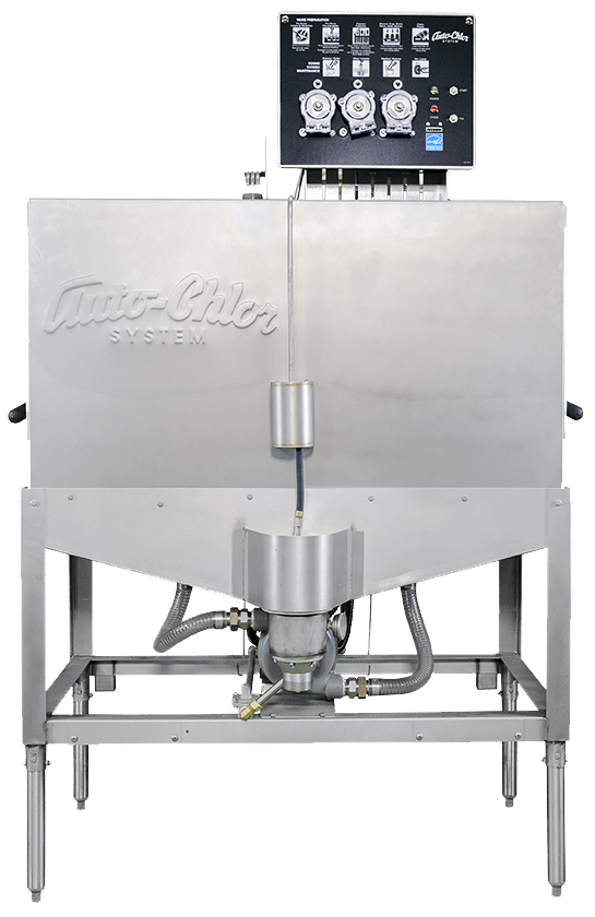 Commercial Grade Dishwasher Double Rack AutoChlor System