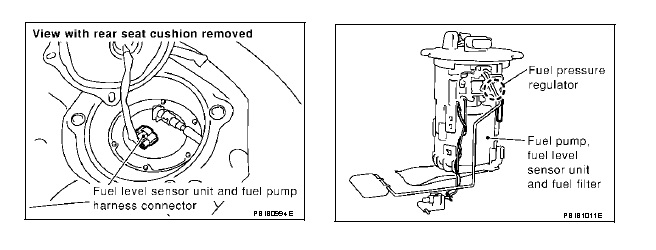 Code P0462 2005 Infiniti G35 Fuel Level Sensor Circuit Low Input
