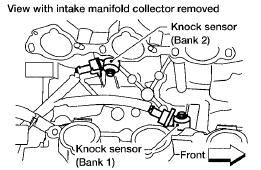 P0328 2008 NISSAN PATHFINDER Code Knock Sensor Circuit High Input- Bank 1