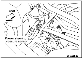 Code P0550 2007 Nissan Pathfinder Power Steering Pressure Sensor