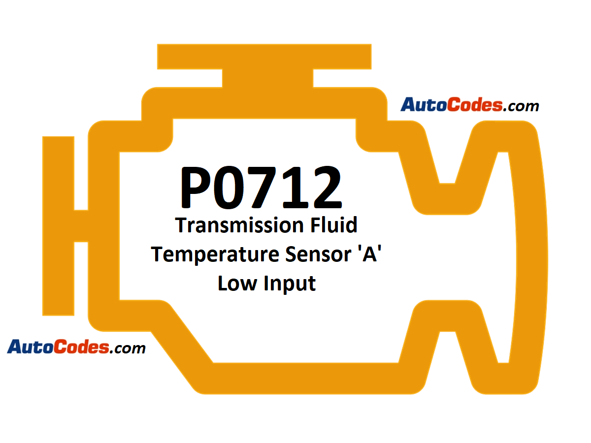 Code P0712 Lexus Transmission Fluid Temperature Sensor 'A' Low Input