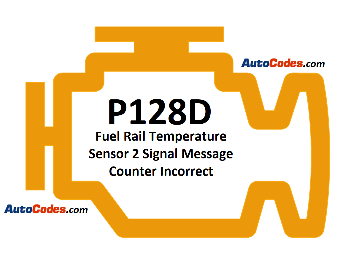 Code P128D 2018 Chevrolet Silverado Fuel Rail Temperature Sensor 2