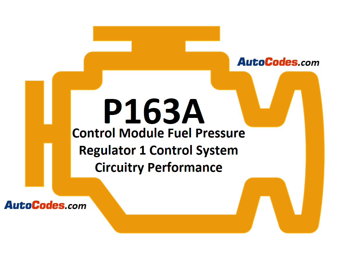 Code P163A 2018 Chevrolet Silverado Control Module Fuel Pressure