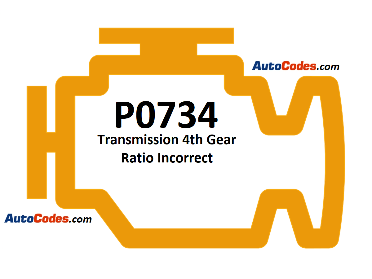 Code P0734 2014 GMC Sierra Transmission 4th Gear Ratio Incorrect