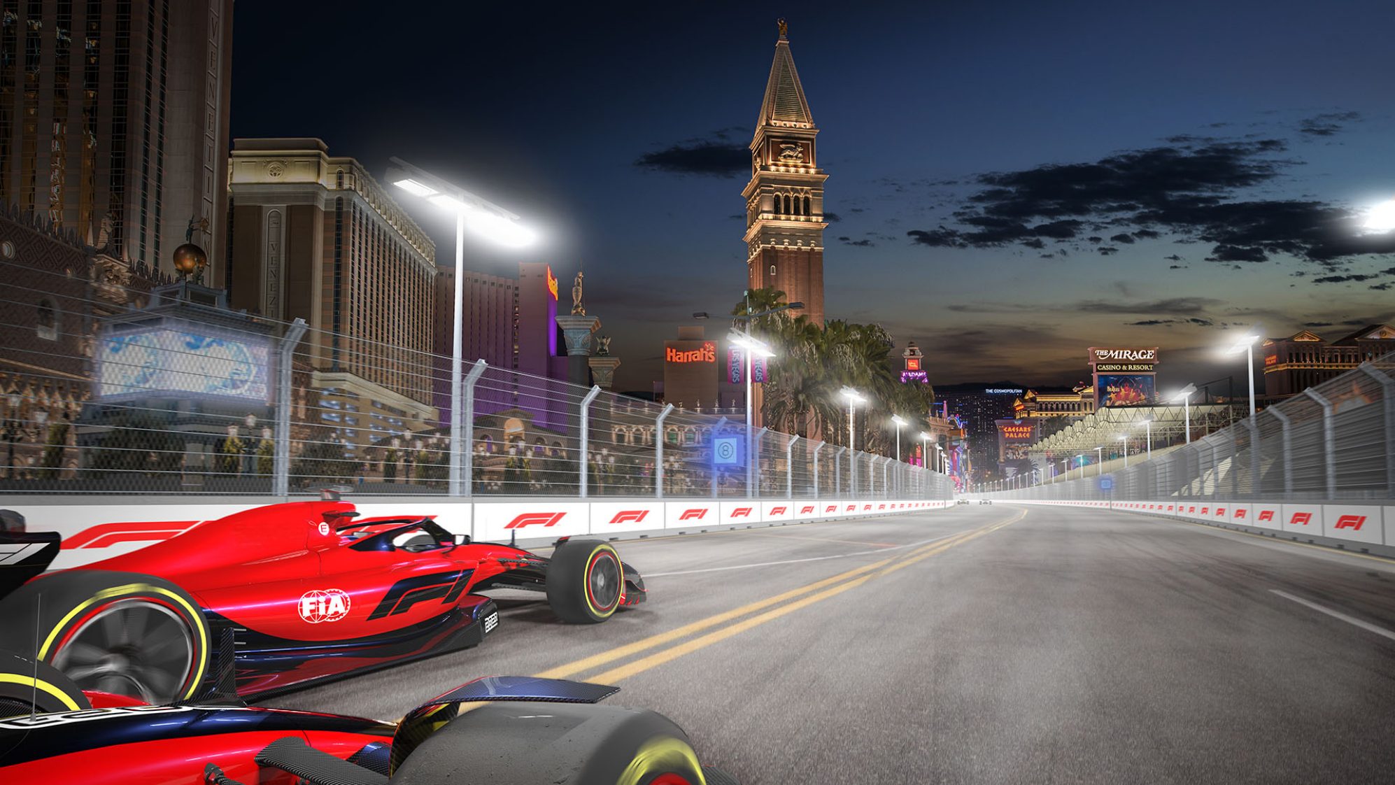 F1 reveals plan to ensure allnew Las Vegas GP facilities can be used