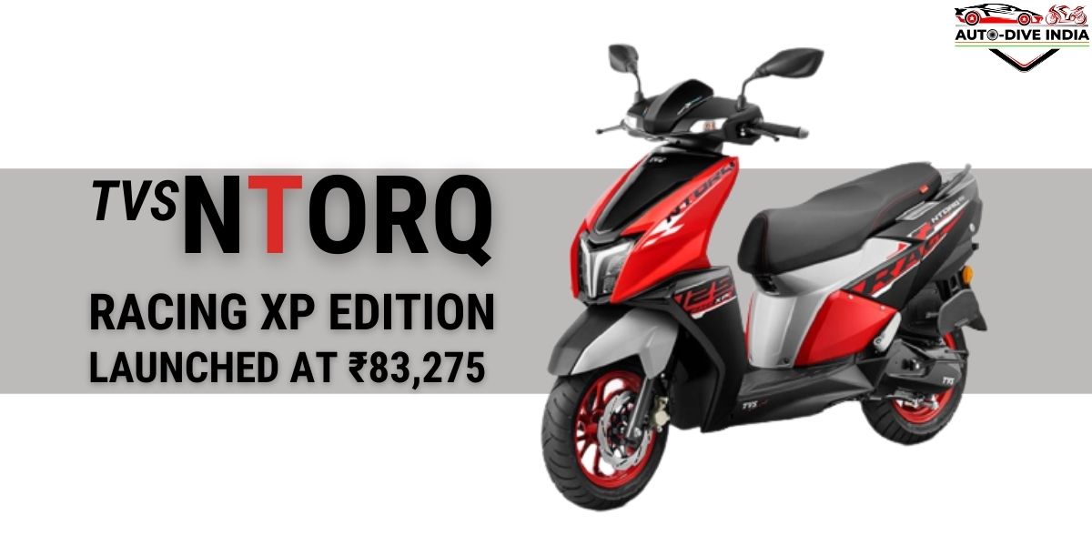 TVS NTORQ Race XP Edition Launched At ₹83,275 (ExShowroom) AutoDive