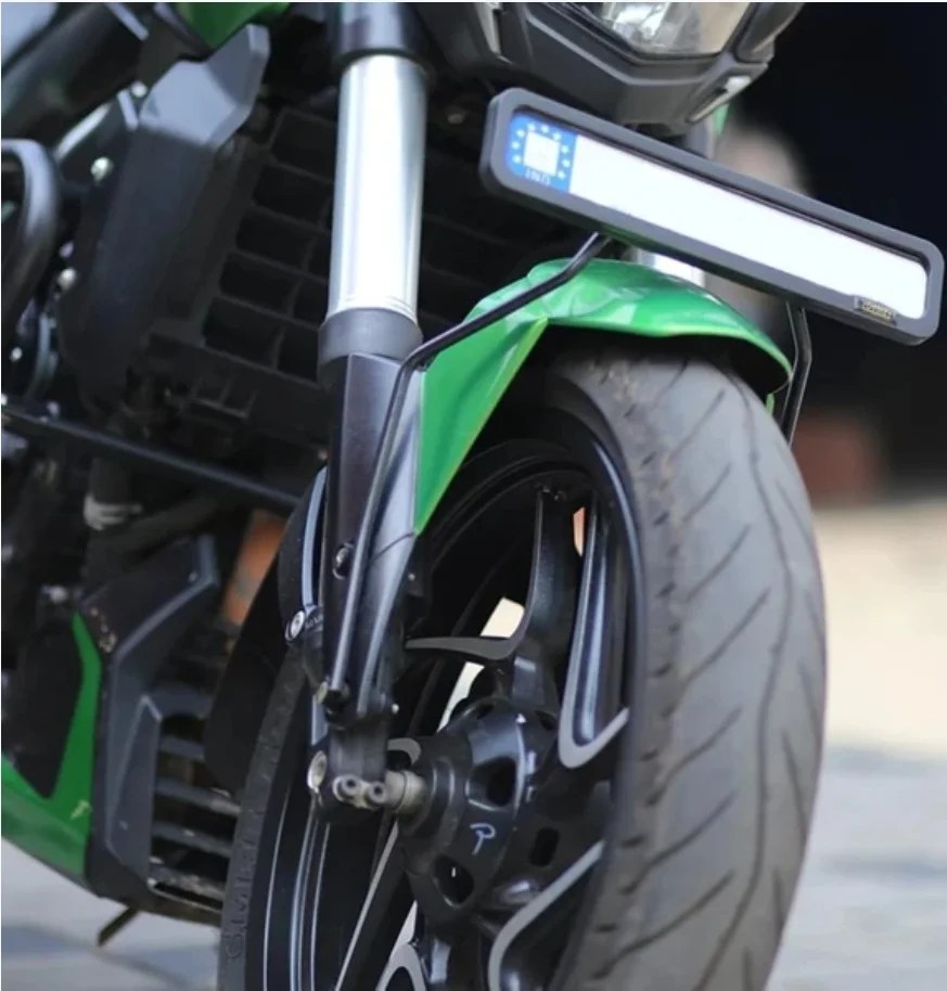 Front Fender Number Plate Holder Clamp For Dominar 400 (BS4 Up to 2019